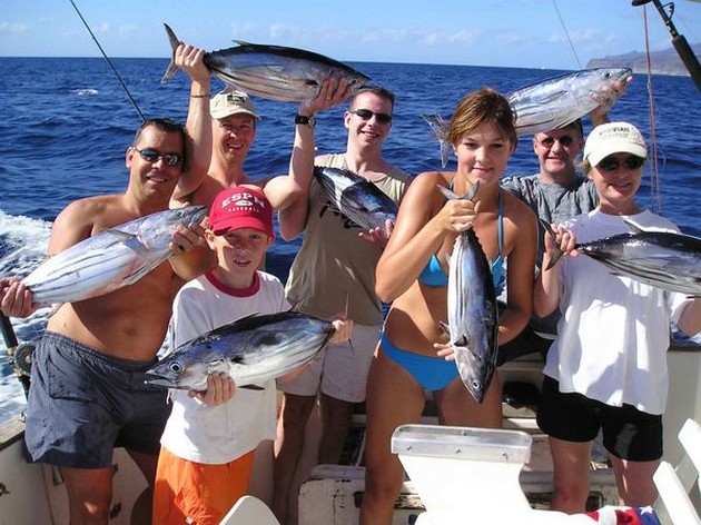 31/10 happy fishermen Cavalier & Blue Marlin Sport Fishing Gran Canaria