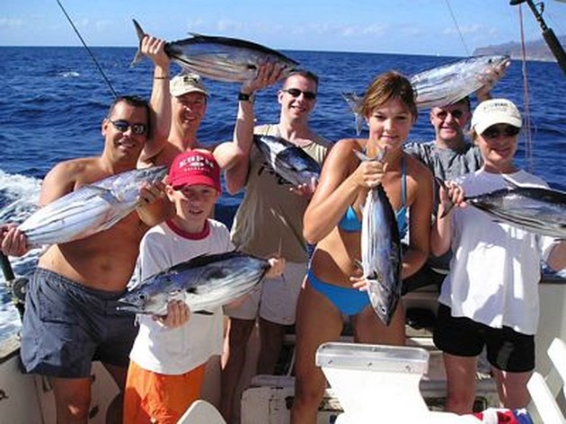 01/11 skipjack tuna Cavalier & Blue Marlin Sport Fishing Gran Canaria