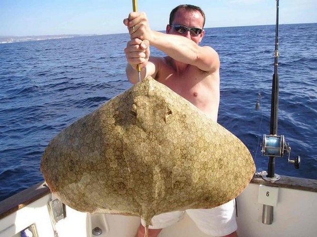 24/11 butterfly ray Cavalier & Blue Marlin Sport Fishing Gran Canaria