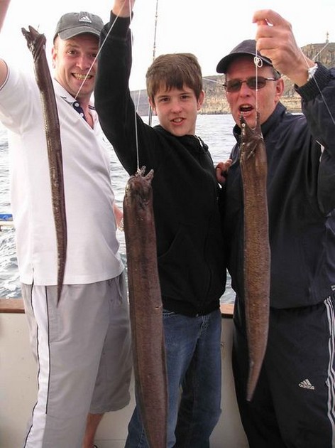 18/02 brown moray Cavalier & Blue Marlin Sport Fishing Gran Canaria