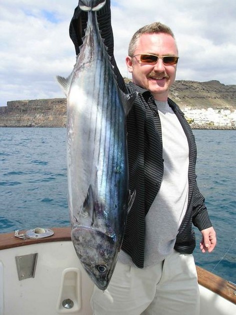 19/02 north atlantic bonito Cavalier & Blue Marlin Sport Fishing Gran Canaria