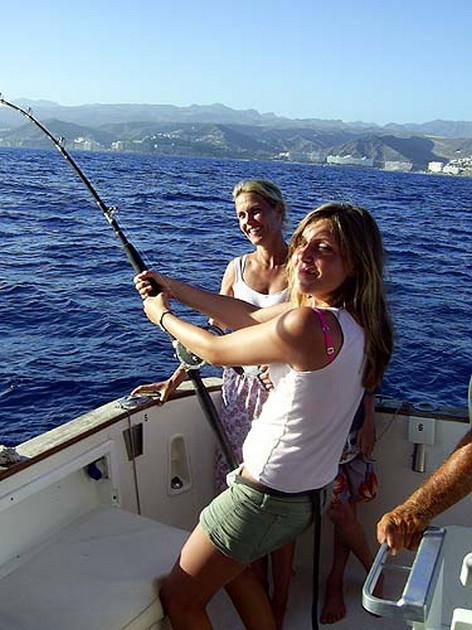 02/07 hooked up Cavalier & Blue Marlin Sport Fishing Gran Canaria