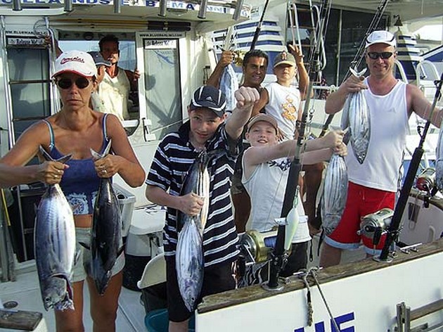 10/07 skipjack tuna Cavalier & Blue Marlin Sport Fishing Gran Canaria