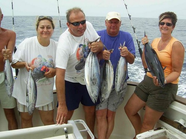10/09 skipjack tuna Cavalier & Blue Marlin Sport Fishing Gran Canaria