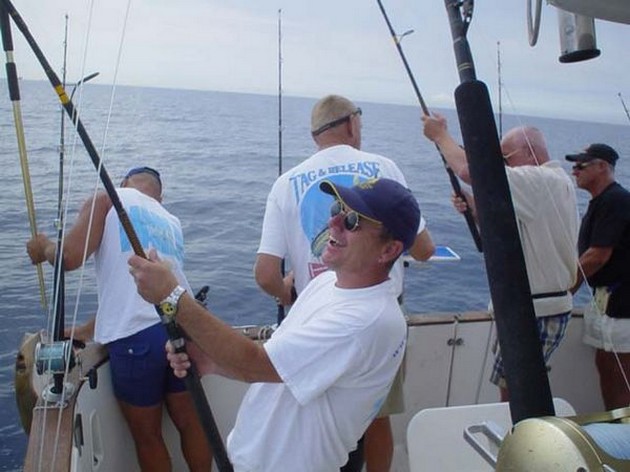 hooked up Cavalier & Blue Marlin Sport Fishing Gran Canaria