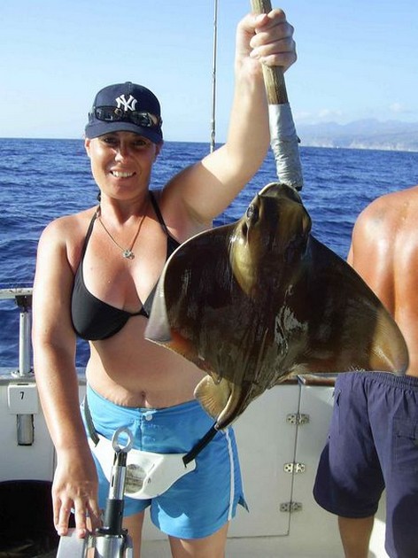 eagle ray Cavalier & Blue Marlin Sport Fishing Gran Canaria