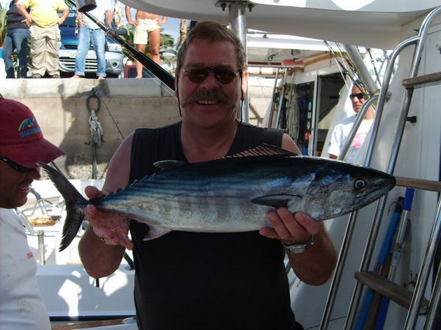 Na twee dagen, met veel wind en regen, was het weer - Cavalier & Blue Marlin Sport Fishing Gran Canaria