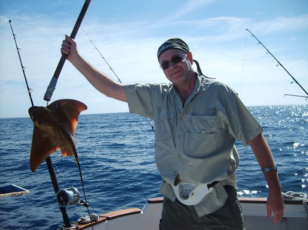 20/02 eagle ray Cavalier & Blue Marlin Sport Fishing Gran Canaria