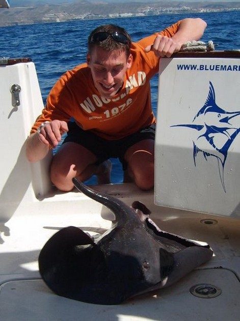roughtail stingray Cavalier & Blue Marlin Sport Fishing Gran Canaria