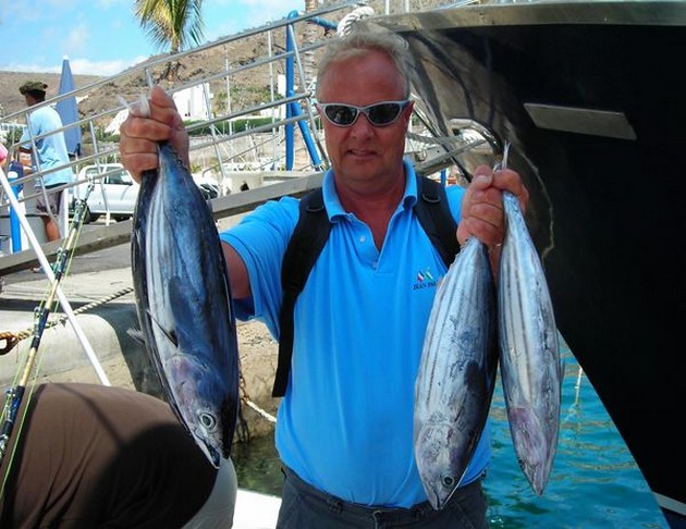 Today we had here in the south of Gran Canaria a heavy - Cavalier & Blue Marlin Sport Fishing Gran Canaria