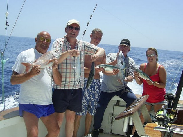 happy together Cavalier & Blue Marlin Sport Fishing Gran Canaria
