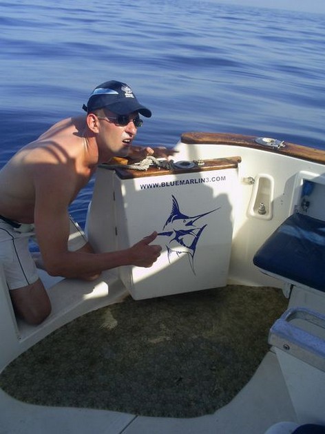 13/05 butterfly ray Cavalier & Blue Marlin Sport Fishing Gran Canaria