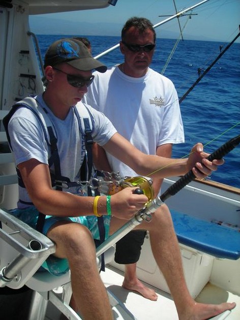 hooked up Cavalier & Blue Marlin Sport Fishing Gran Canaria
