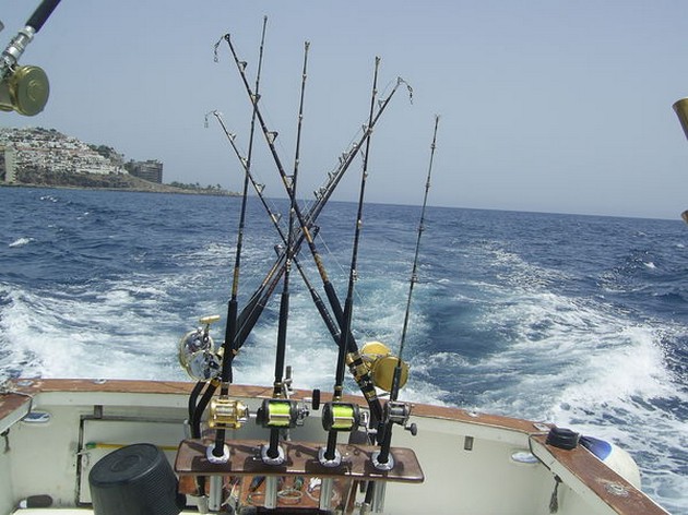 Puerto Rico - 17.30 uurBLAUWE MARLIJN LOSGELATENDe - Cavalier & Blue Marlin Sport Fishing Gran Canaria