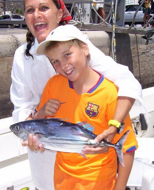 09/08 skipjack tuna Cavalier & Blue Marlin Sport Fishing Gran Canaria