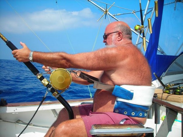 hooked up Cavalier & Blue Marlin Sport Fishing Gran Canaria