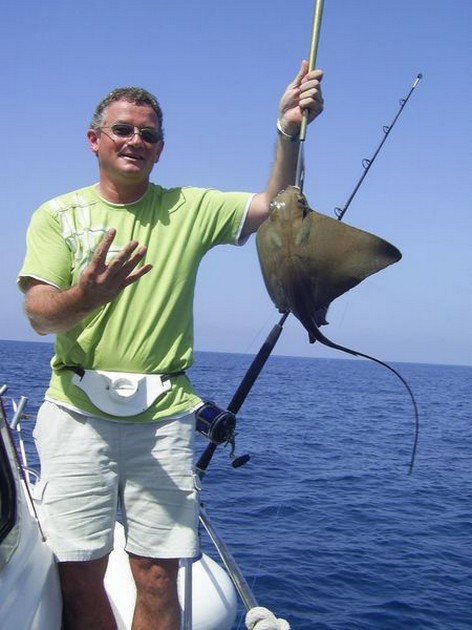 eagle ray Cavalier & Blue Marlin Sport Fishing Gran Canaria
