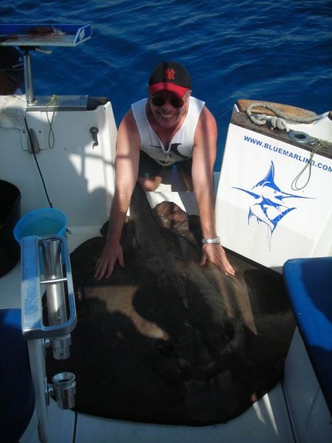03/10 round stingray Cavalier & Blue Marlin Sport Fishing Gran Canaria
