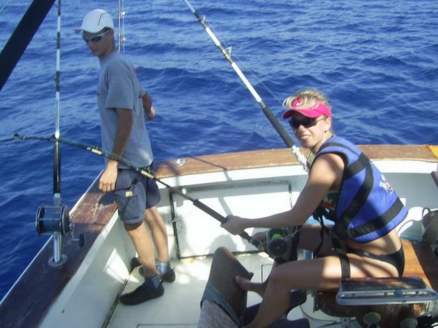 hooked up Cavalier & Blue Marlin Sport Fishing Gran Canaria