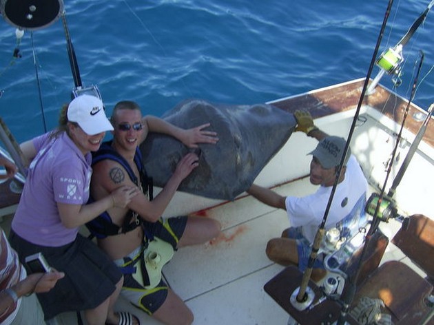 01/11 common stingray Cavalier & Blue Marlin Sport Fishing Gran Canaria