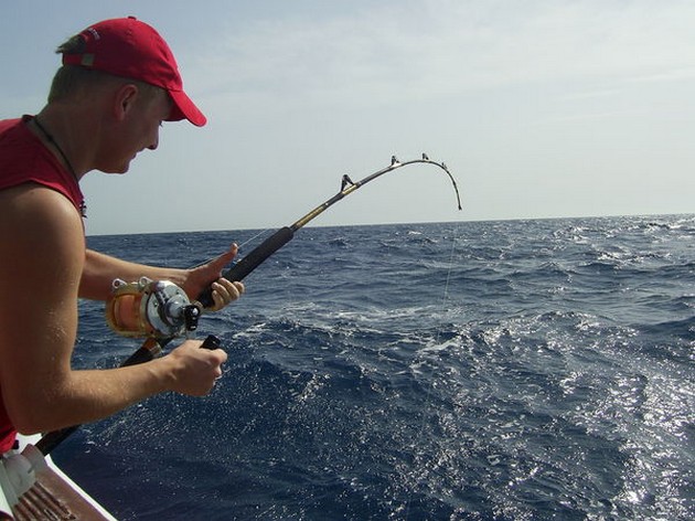 Puerto Rico 12 November 17.00 uurRUSTIGE STARTNa onze - Cavalier & Blue Marlin Sport Fishing Gran Canaria