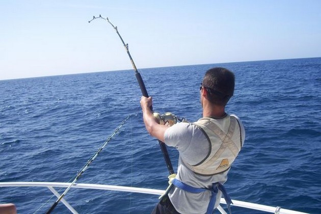 Puerto Rico 15 November 17.00 uurGOEDE VANGSTENAlle Cavalier & Blue Marlin Sport Fishing Gran Canaria