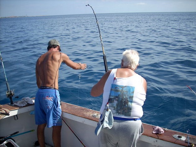 Puerto Rico 23 November 21.30 uurWAHOOOp zowel de Blue Cavalier & Blue Marlin Sport Fishing Gran Canaria