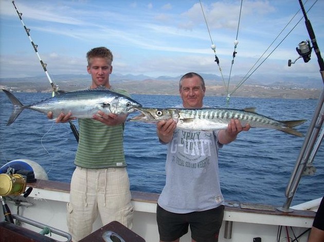 09/01 nice catch Cavalier & Blue Marlin Sport Fishing Gran Canaria