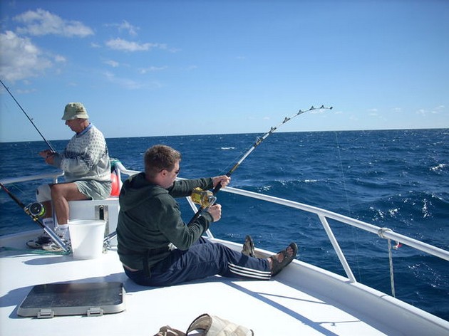 Puerto Rico 22.30 o`clock<br>WINDY<br><br>The last two days - Cavalier & Blue Marlin Sport Fishing Gran Canaria