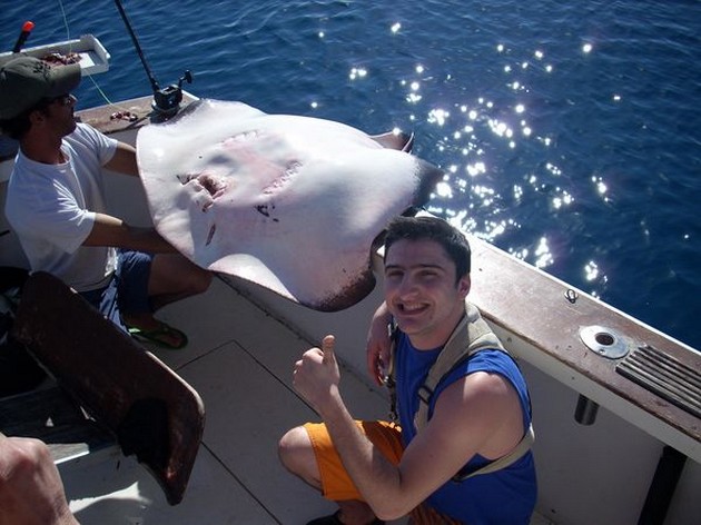 roughtail stingray Cavalier & Blue Marlin Sport Fishing Gran Canaria
