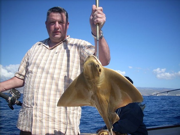 Puerto Rico kl 23.00 ANGELSHARKS De fångade - Cavalier & Blue Marlin Sport Fishing Gran Canaria