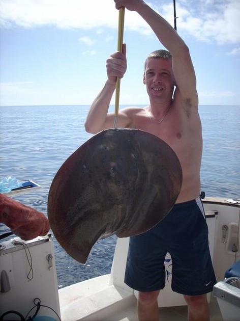 12/02 round stingray Cavalier & Blue Marlin Sport Fishing Gran Canaria