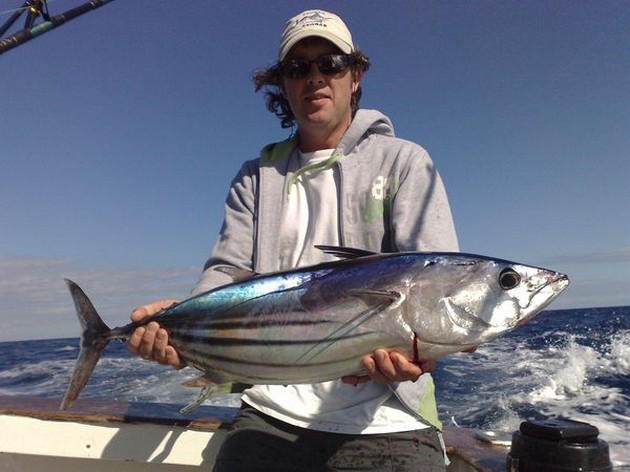 23/02 skipjack tuna Cavalier & Blue Marlin Sport Fishing Gran Canaria
