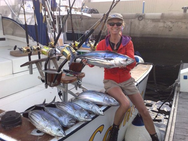 24/02 skipjack tuna Cavalier & Blue Marlin Sport Fishing Gran Canaria