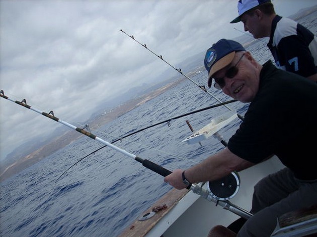 Puerto Rico 19.30 uur<br>DEEL-CHARTER<br><br>De Blue Marlin - Cavalier & Blue Marlin Sport Fishing Gran Canaria