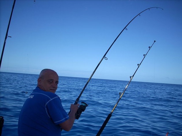Puerto Rico 16.30 uur<br>ZONNIG & 27 GRADEN<br><br>Het was vandaag - Cavalier & Blue Marlin Sport Fishing Gran Canaria