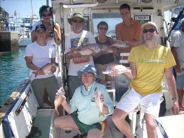 satisfied anglers Cavalier & Blue Marlin Sport Fishing Gran Canaria