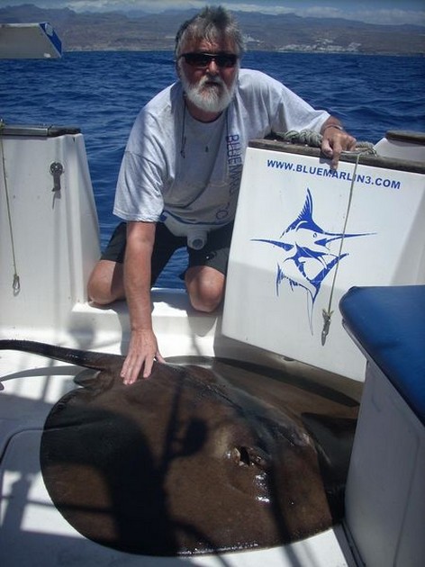 12/04 roughtail stingray Cavalier & Blue Marlin Sport Fishing Gran Canaria