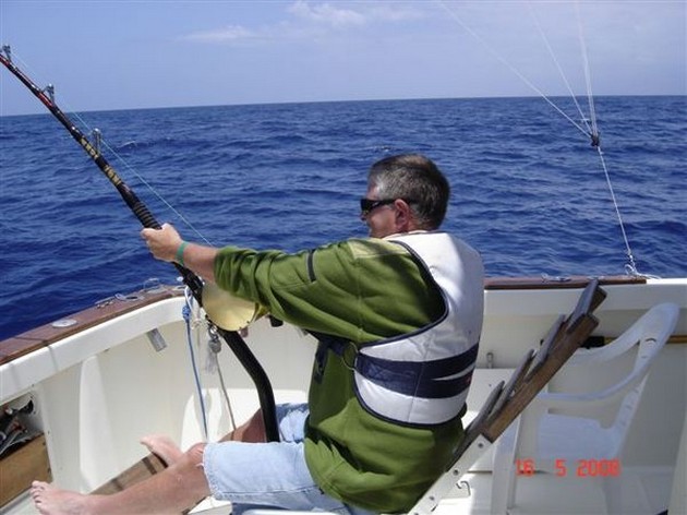 hooked up Cavalier & Blue Marlin Sport Fishing Gran Canaria
