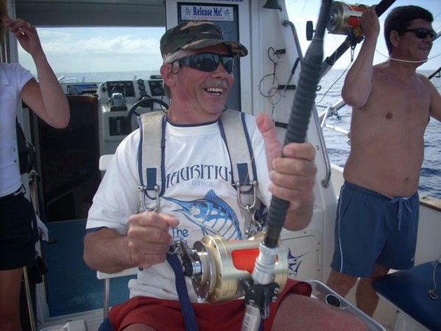 hooked up Cavalier & Blue Marlin Sport Fishing Gran Canaria