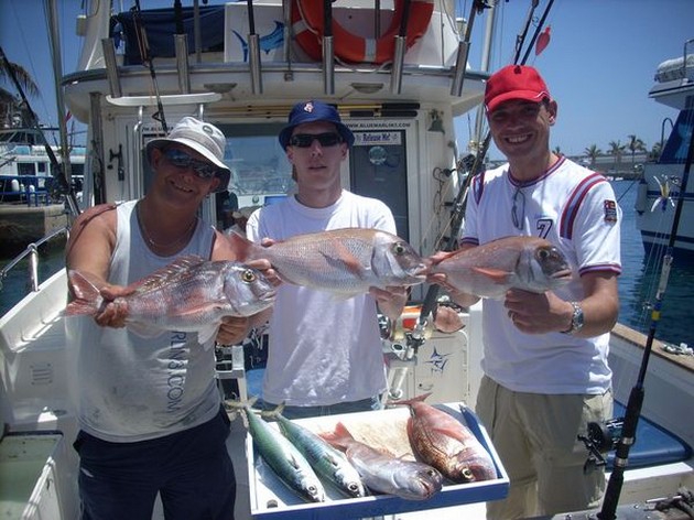 red snappers Cavalier & Blue Marlin Sport Fishing Gran Canaria
