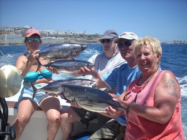 happy together Cavalier & Blue Marlin Sport Fishing Gran Canaria