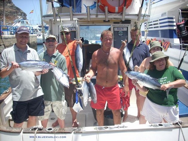 Puerto Rico 18.45 uurZE ZIJN TERUGNa een afwezigheid Cavalier & Blue Marlin Sport Fishing Gran Canaria
