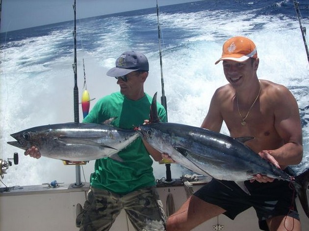 14/07 albacore tuna Cavalier & Blue Marlin Sport Fishing Gran Canaria
