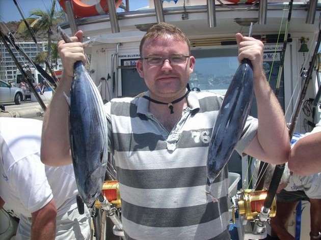 4 BLAUWE MEEGENOMEN<br><br>Gisteren zocht ik de oorzaak van - Cavalier & Blue Marlin Sport Fishing Gran Canaria