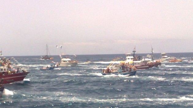 FIËSTA DEL CARMEN<br><br>Today the fishermen here on Gran - Cavalier & Blue Marlin Sport Fishing Gran Canaria