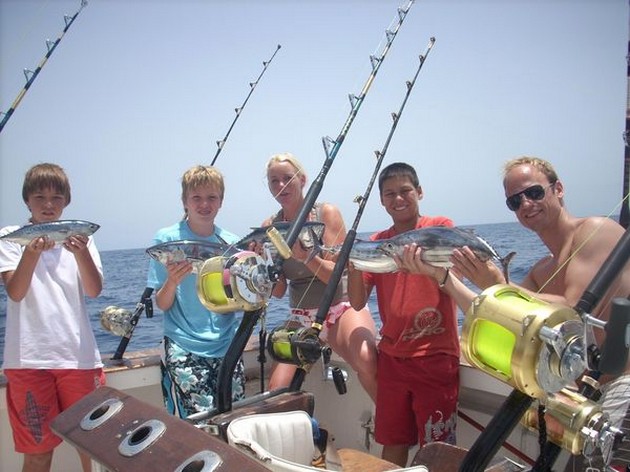 21/07 skipjack tuna Cavalier & Blue Marlin Sport Fishing Gran Canaria