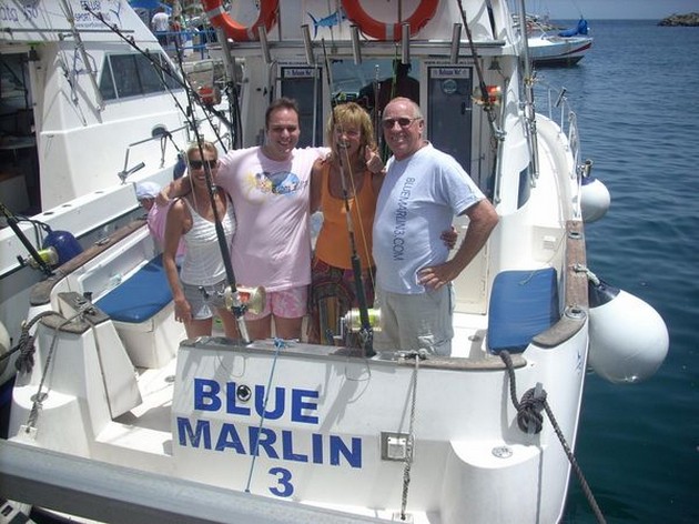 BLUE MARLIN LOST<br><br>Very bad luck for Hermann Nudelman - Cavalier & Blue Marlin Sport Fishing Gran Canaria