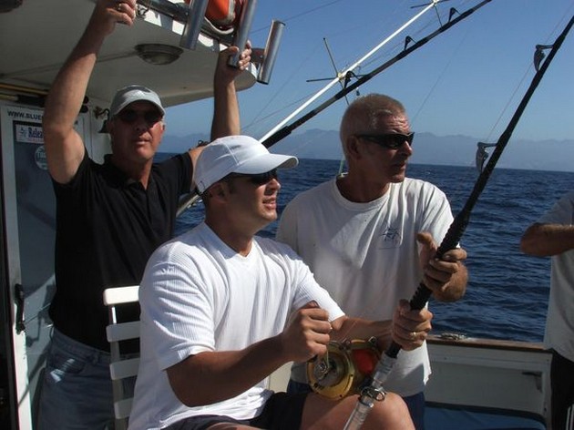 hooked up Cavalier & Blue Marlin Sport Fishing Gran Canaria