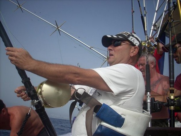 hooked up Cavalier & Blue Marlin Sport Fishing Gran Canaria